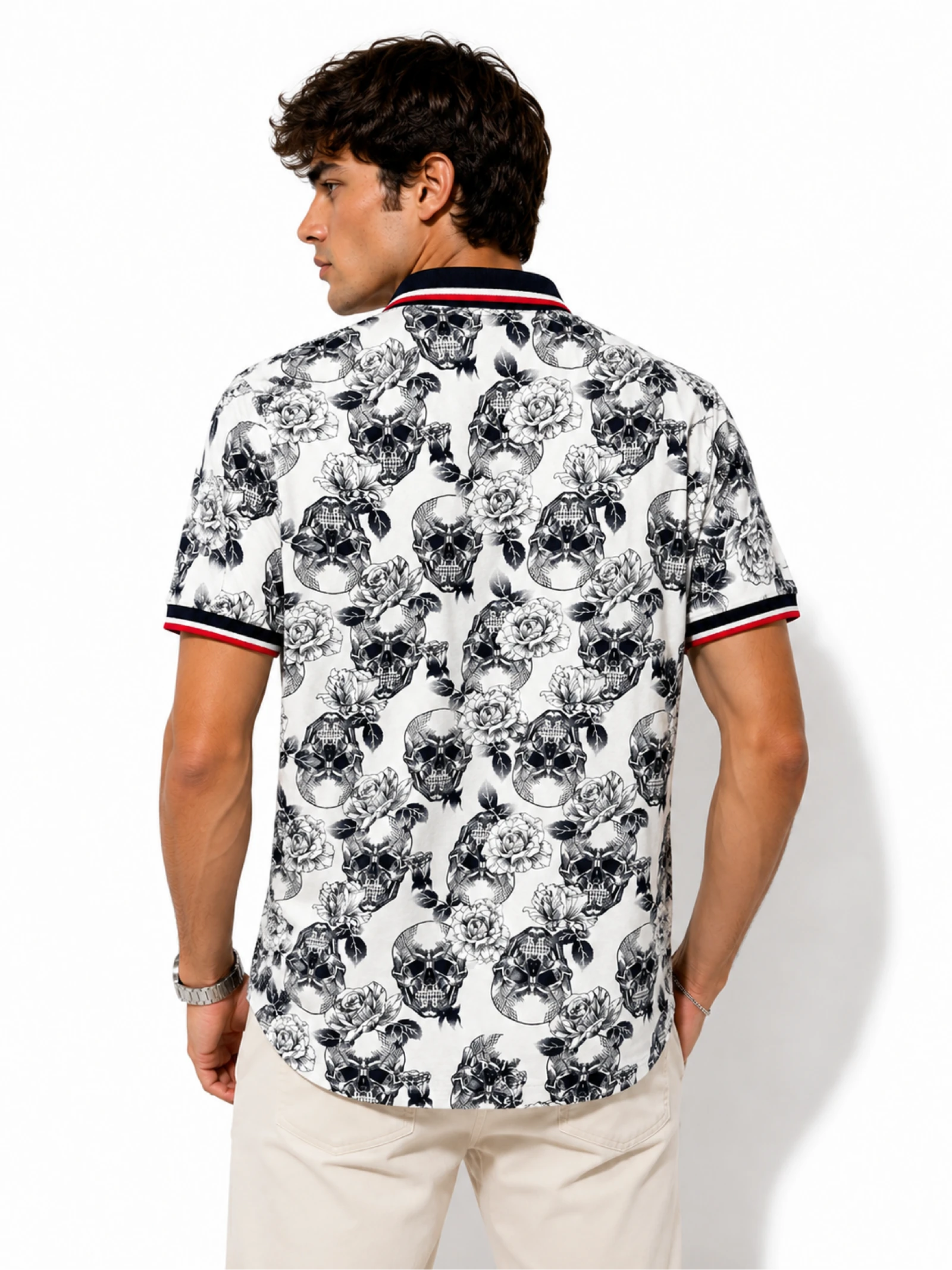Printed Polo Shirt – photo 2